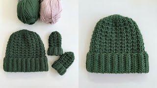 Crochet Even Mixed Loop Hat