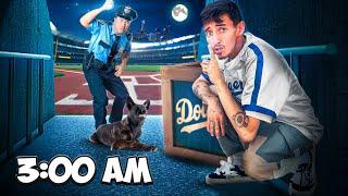 I Stayed Overnight In An MLB Stadium!