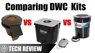 Reviewing DWC Single Bucket Kits (Active Aqua Root Spa, Hydrobucket, Current Culture UC Solo)