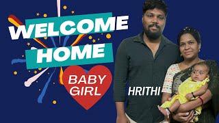 Welcome Home Baby Girl | Hrithi Narayan | Shashi & Sons #baby #babygirl