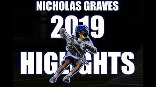 Nicholas Graves (2020) 2019 Spring Lacrosse Highlights
