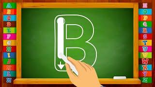 How to Write Letters A to Z for Preschoolers | Learn how to write ABC | Alphabet writing practice.