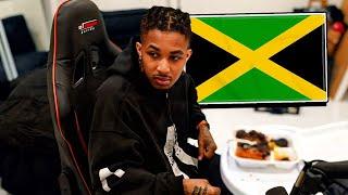 DDG FIRST TIME EATING JAMAICAN FOOD!! 