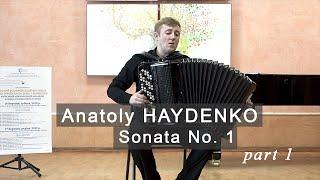 Haydenko: Sonata 1 (1) * Гайденко: Соната 1 (1) ACCORDION Руслан Желиба Баян Akkordeon