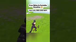 Free Skins In Fortnite Creative 