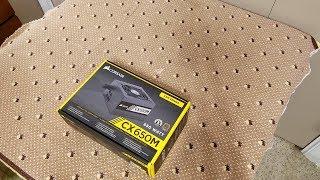 Corsair CX650M Unboxing