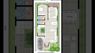 30' x 60' West facing floor plan #floorplan