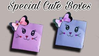 Special Cute Boxes |Easy Hand Crafting |Sister's Arts And Crafts