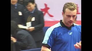 Kalinikos Kreanga v Oh Sang Eun at the 2001 Pro Tour Grand Finals