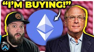  BlackRock CEO LOVES Ethereum!  ($3,500 Target To Watch)