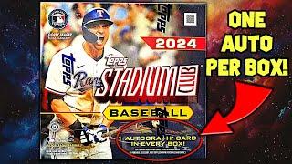 Opening 2024 Topps STADIUM CLUB Compact Hobby Box