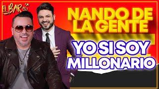 @nandodelagente,  yo SI  soy MILLONARIO | EL BAR TV entrevista con DAVID PARRA