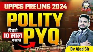 UPPSC Prelims PYQ Analysis | Last 10 Year UPPCS Polity PYQ in Hindi | Ajad Sir