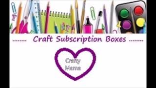 Craft Subscription Boxes!