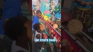 STATE FAIR #fyp #shorts #fair #ncstatefair #momlife #basketball