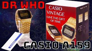 DR WHO Limited Edition Casio Vintage Watch: Casio A159, 50th Anniversary Classic Watch