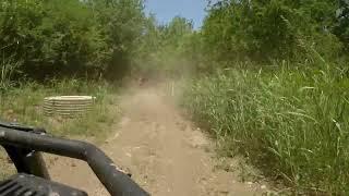 ATV Trail Riding In San Antonio Texas on My Tao Rhino 250