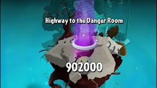 Level 902000 Impossible Level - Highway to the Danger Room #pvz2