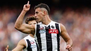 Nick Daicos Round 7 AFL Highlights (27 Disposals, 1 Goal) vs Essendon | 2024