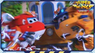 [SUPERWINGS7] Time Travel Mayhem part1 | Superwings Superpet Adventures  | Super Wings | S7 EP32