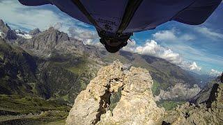 GoPro: Wingsuit Flight Through 2 Meter Cave - Uli Emanuele