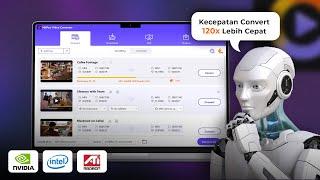 VIDEO CONVERTER TERBAIK 2023, Bisa Convert Video 120X Lebih Cepat ‍️ - HitPaw Video Converter