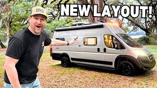 FIRST LOOK! New Design - America's first 7ft Interior Van. (full tour)