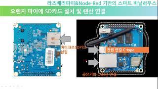 [스마트비닐하우스 20편]  가성비 높은 오렌지 파이로 노드레드 사용하기