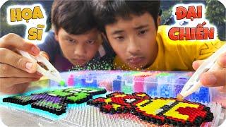 Tony | Vẽ Tranh Bằng Hạt Đậu Thần Kì ️