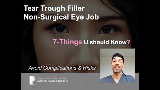 Tear Trough Filler AKA Non-Surgical Eyelid Filler. Everything you need to know to get Best Results