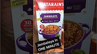 Zatarain’s Jambalaya in One Minute