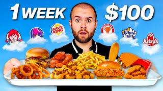 I only ate fast food value meals for 1 week ($100 budget)