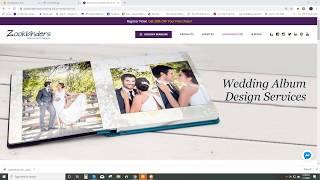 Zookbinders - Wedding Photo Album Design Service Overview