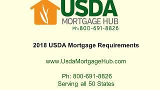 2018 USDA Mortgage Requirements