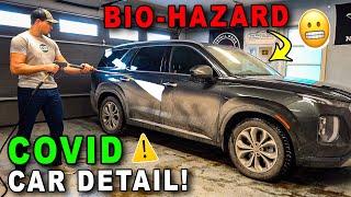 Deep Cleaning a Nurse's COVID Contaminated Car! | The Detail Geek