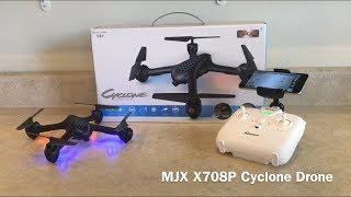 MJX X708P Cyclone Drone Review (GearBest)