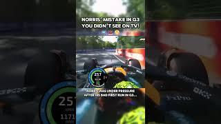 Norris Cracks Under Pressure in Q3 