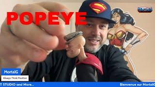 Unboxing LIVE Popeye MEZCO + Boss Fight Studio et bien d'autres...