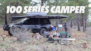 100 SERIES LAND CRUISER overland & camping setup (update!)