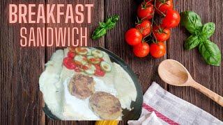 Breakfast sandwich Hack 2021 by Bint e Iqbal Kitchenette | Tiktok Trending breakfast sandwich