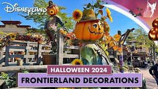  Halloween decorations arrived in Frontierland for the Halloween Festival 2024 at Disneyland Paris