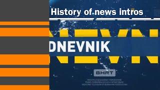 History of news intros - BHT Dnevnik