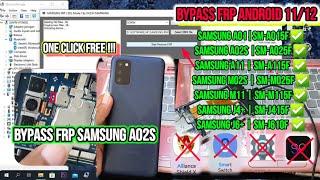 SAMSUNG A02S Lupa akun google Bypass FRP one click | edl mode A02S/A01/A11/M02S/M11 ANDROID 11/12