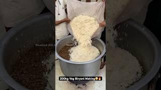 200kg Veg Biryani Making|| Indian Street Food