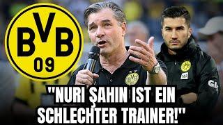 ZORC-KRITIK an ŞAHIN erschüttert DORTMUND | nachrichten bvb