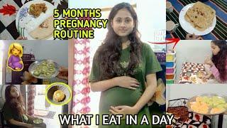 My 5th months pregnancy morning to night Routine  || my pregnancy diet what I eat in a Day