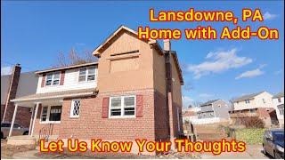 Lansdowne Home COMPLETE GUT and ADD ON for more 2nd floor space!