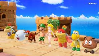 How possible Luigi win Peach vs Mario vs Rosalina in these minigames - Super Mario Party