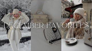 December Favorites ️ My most Used Luxury Bags, Shoes, Cozy Knits, Coats & Jewelry!