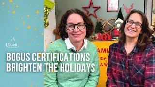 Idea Decanter Team Earns (bogus) Holiday Certifications & Designations